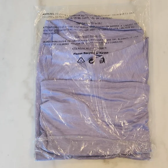 Tommy Bahama Light Purple Polo Shirt - Picture 4 of 4